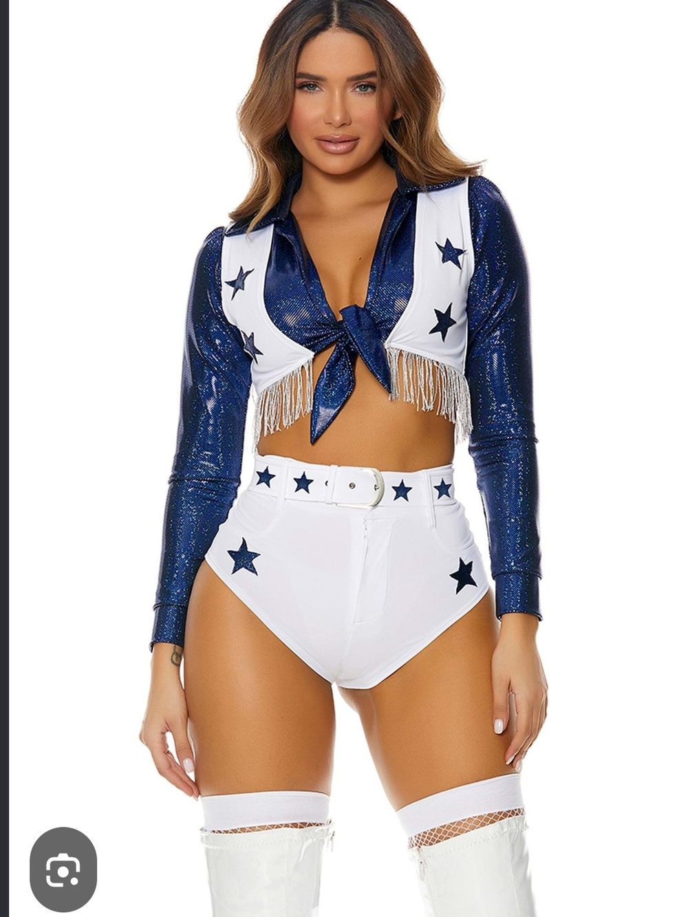 Women's Cheerleader Costume